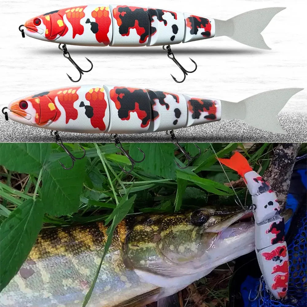 Giant Swimbait 170–200mm | Realistiskt Jerkbait för Gös & Gädda