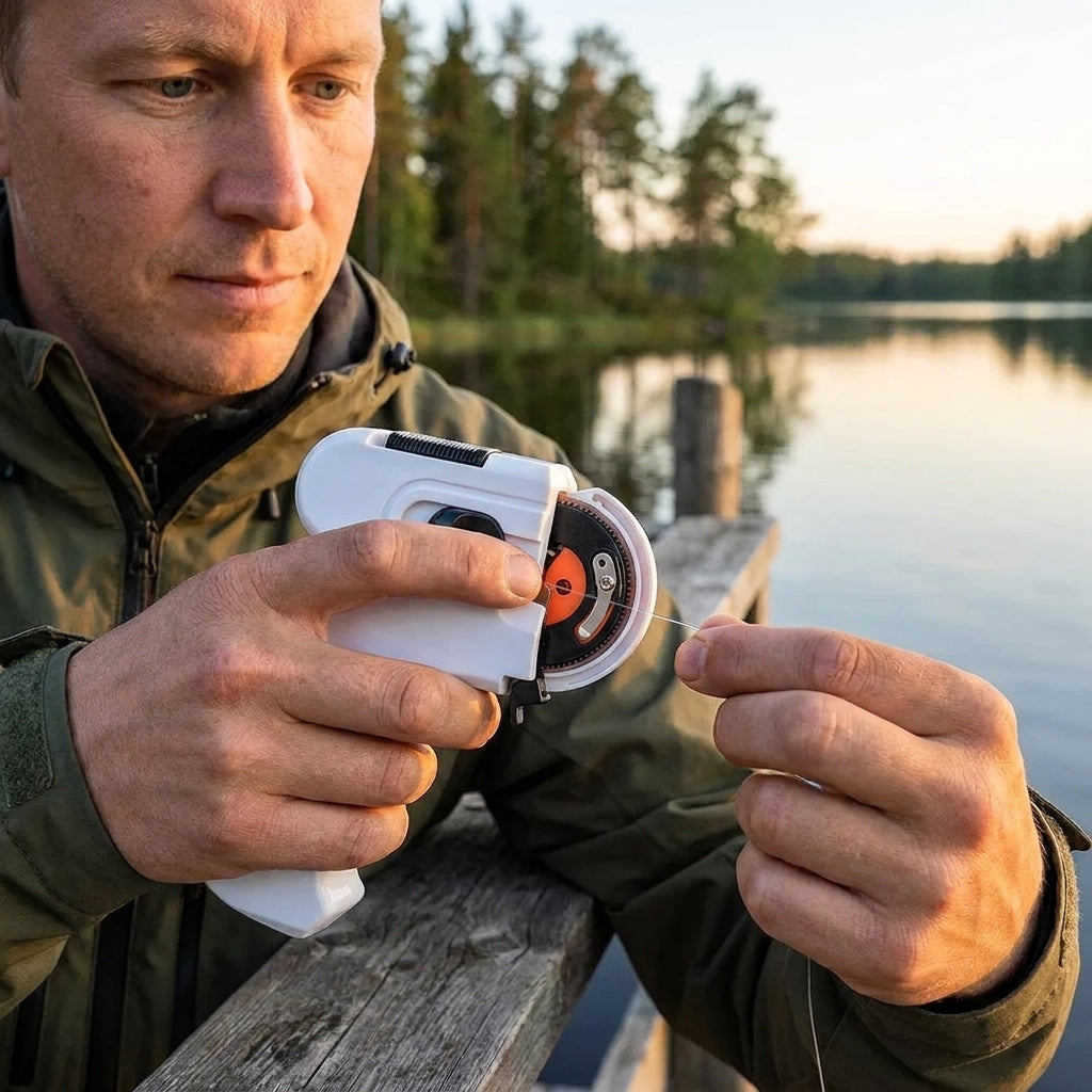 Automatisk elektrisk fiskekroknivå