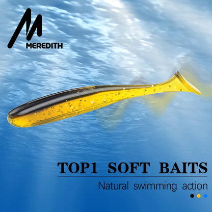 MEREDITH Soft Shads | Realistiska Jiggar för Gös