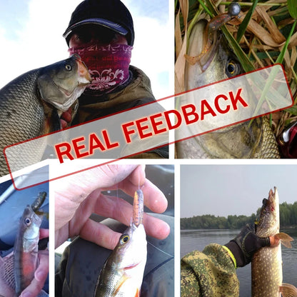 MEREDITH Soft Shads | Realistiska Jiggar för Gös