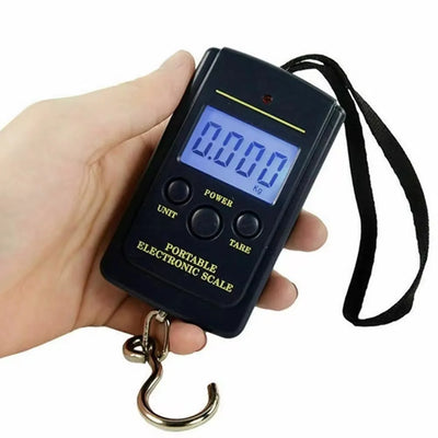 Digital fishing scale with tape measure