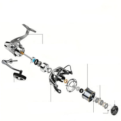 Kraftig 25 kg dragspinnrulle