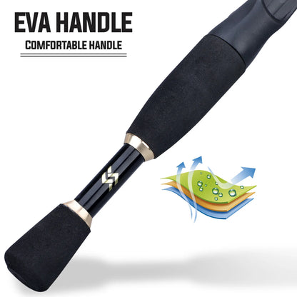 Sougayilang Telescopic Casting Fishing Combo