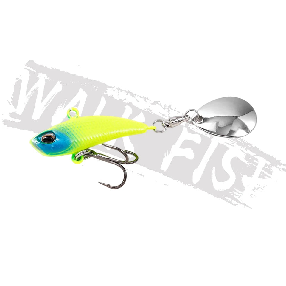 WALK FISH Roterande stjärtmetall VIB