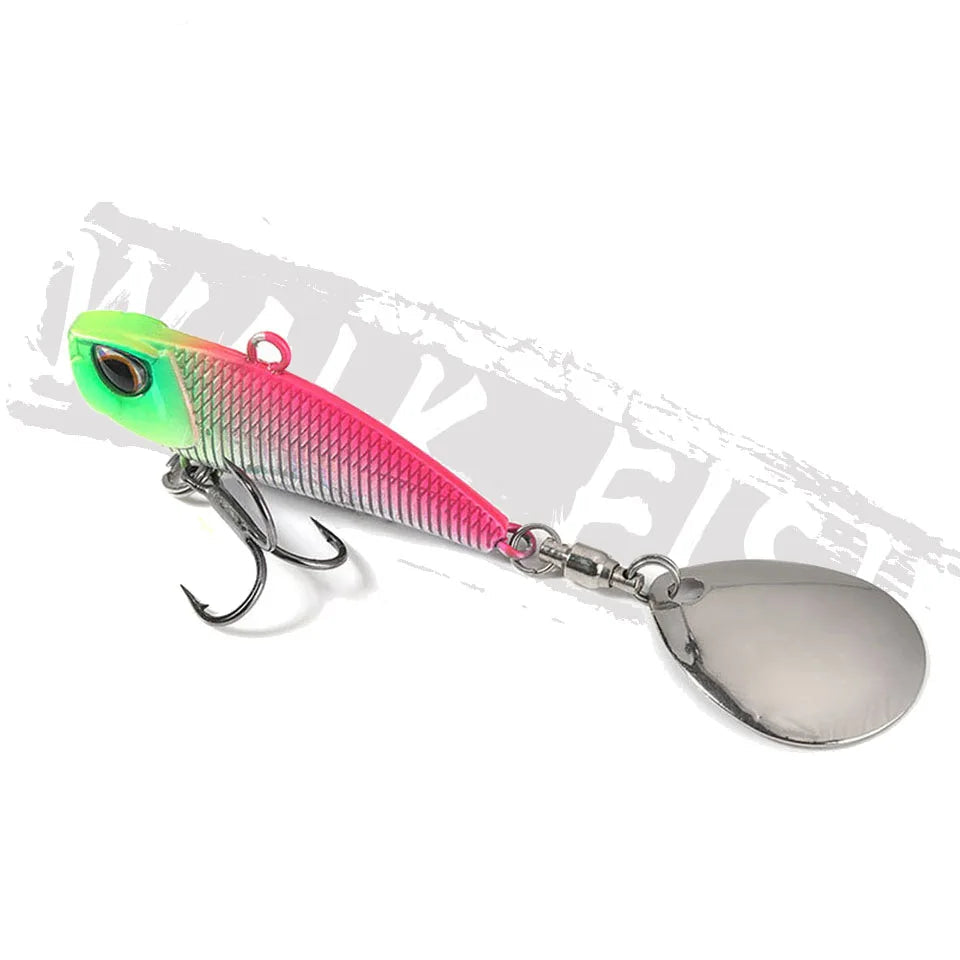 WALK FISH Roterande stjärtmetall VIB
