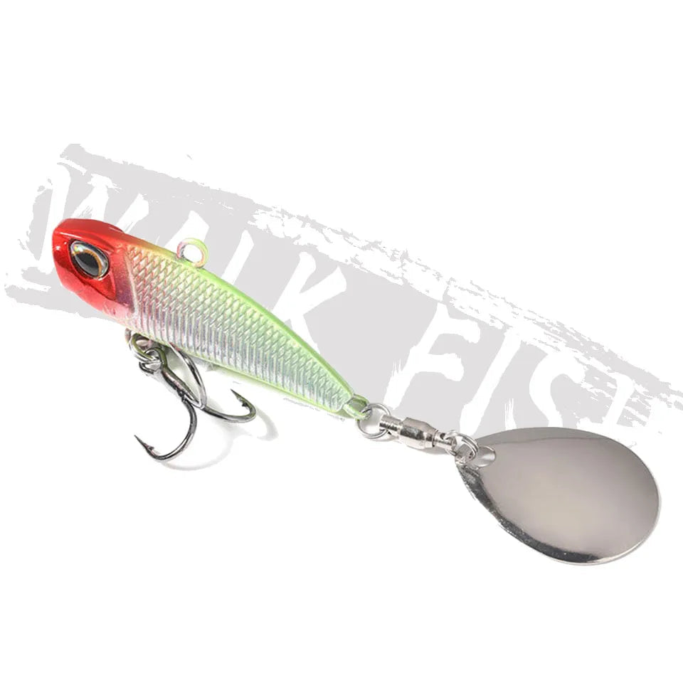 WALK FISH Roterande stjärtmetall VIB