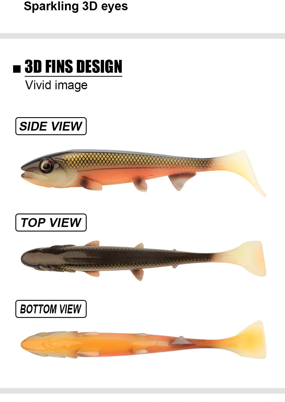 Spinpoler Big Shad Rubber Swimbait