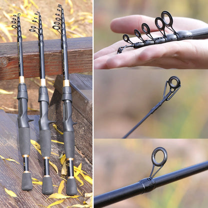 Sougayilang Telescopic Casting Fishing Combo