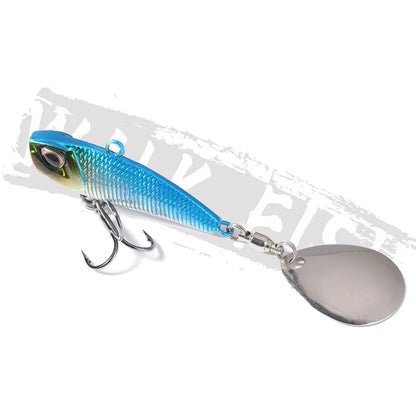 WALK FISH Roterande stjärtmetall VIB