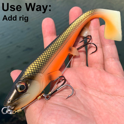 Spinpoler Big Shad Rubber Swimbait