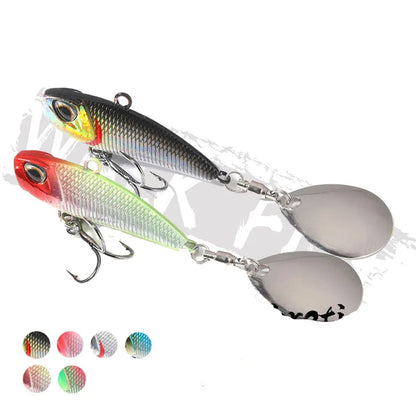 WALK FISH Roterande stjärtmetall VIB