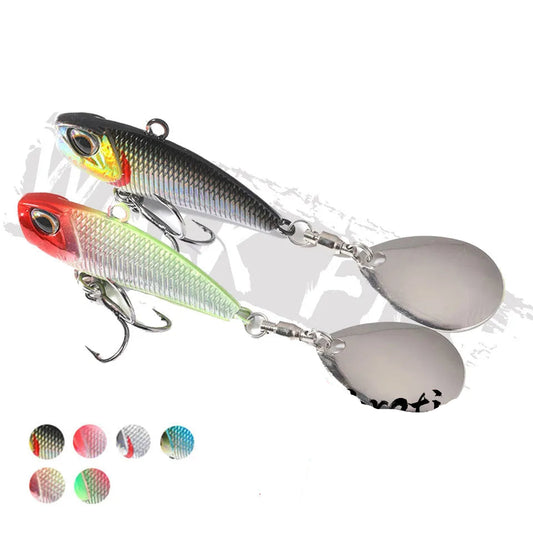 WALK FISH Roterande stjärtmetall VIB