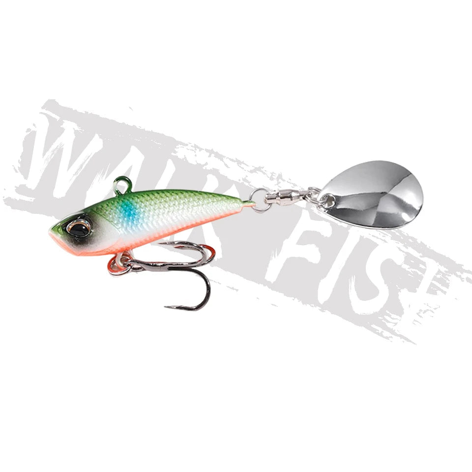 WALK FISH Roterande stjärtmetall VIB