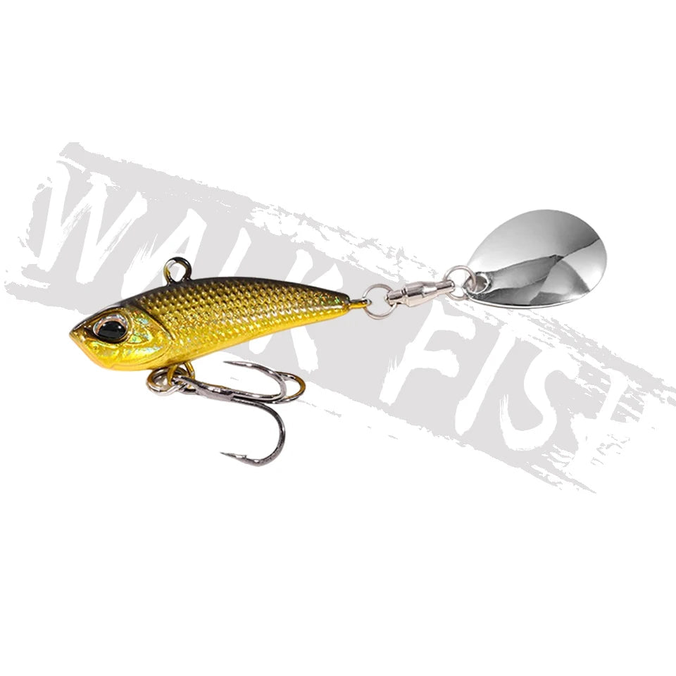 WALK FISH Roterande stjärtmetall VIB