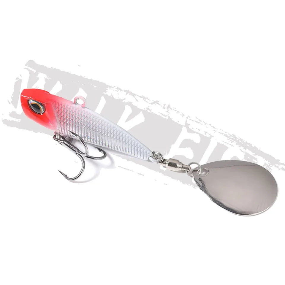 WALK FISH Roterande stjärtmetall VIB