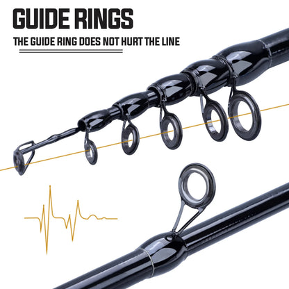 Sougayilang Telescopic Casting Fishing Combo