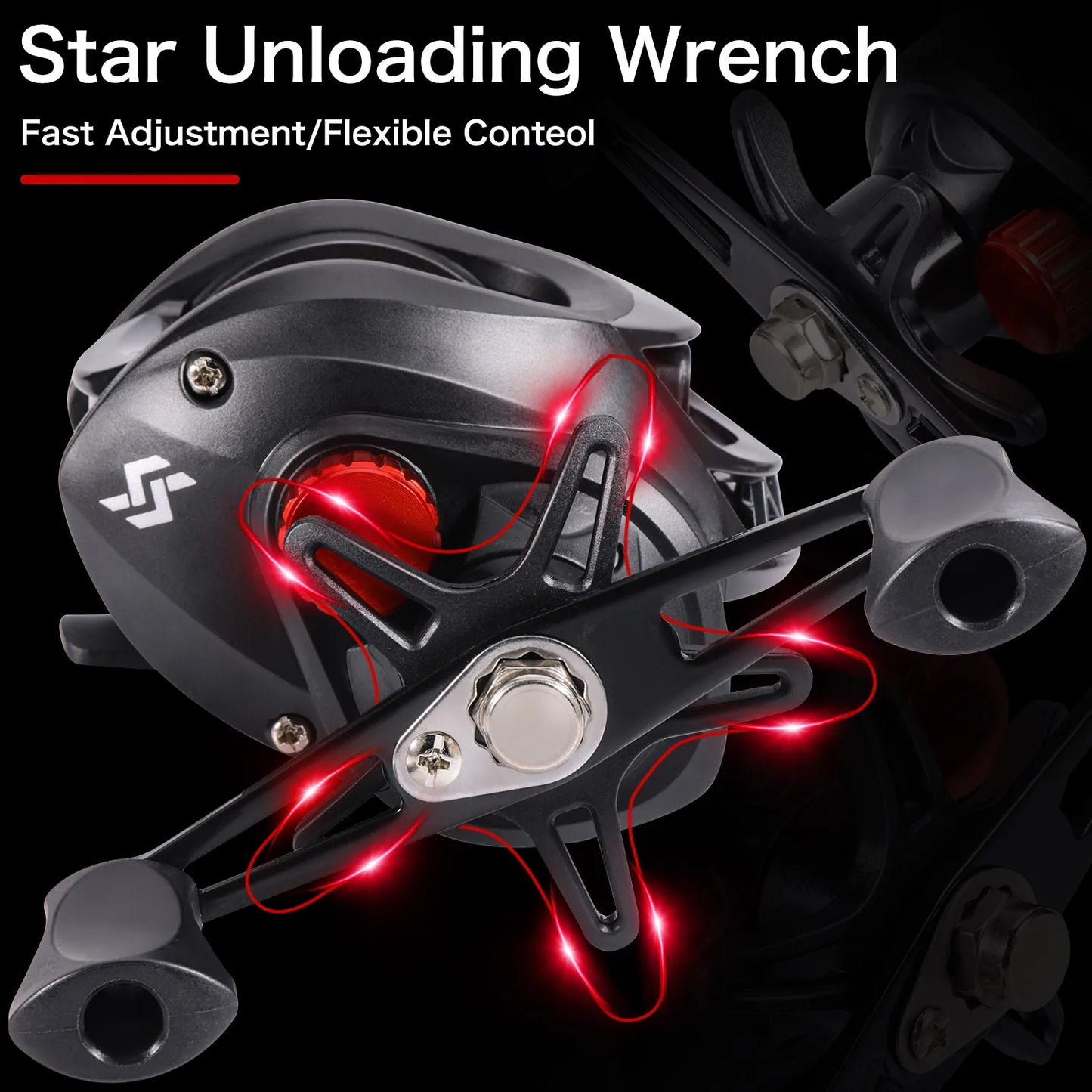 Sougayilang Telescopic Casting Fishing Combo