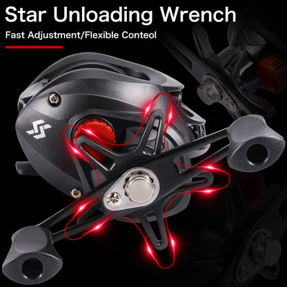 Sougayilang Telescopic Casting Fishing Combo
