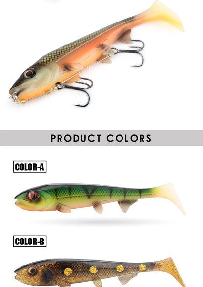 Spinpoler Big Shad Rubber Swimbait