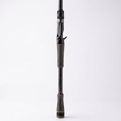 High Carbon Spinning Bass Rod med FUJI Detaljer & Spinnrulle
