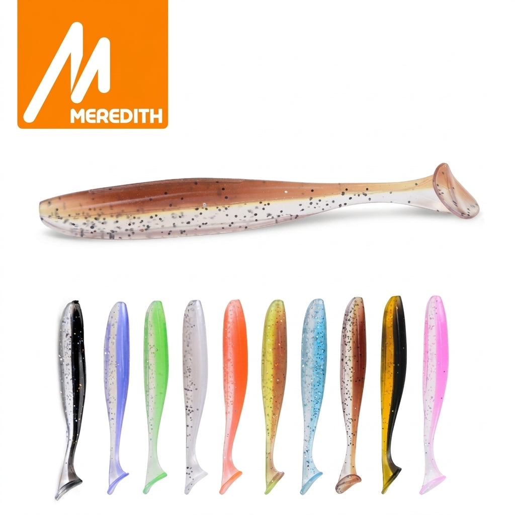 MEREDITH Soft Shads | Realistiska Jiggar för Gös