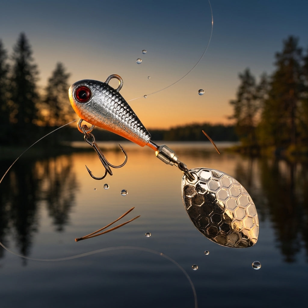 BLUX SpinTail Spinner | Metallbete för Abborre & Gädda