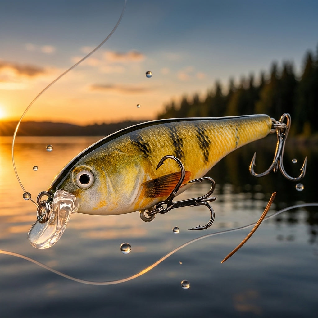 GOBASS™ Wobbler | Jerkbait 80mm – Realistisk & Huggsäker
