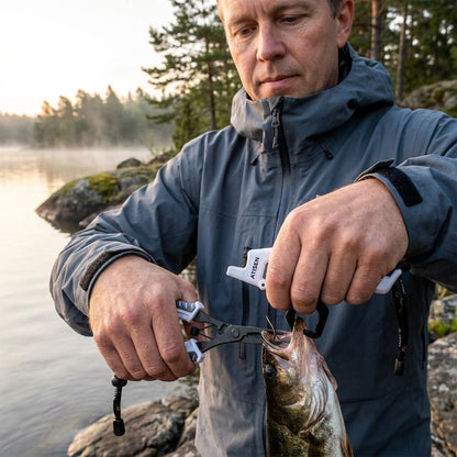 Professionell fiskgripare i rostfritt stål