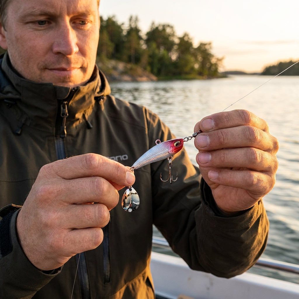 WALK FISH Roterande stjärtmetall VIB