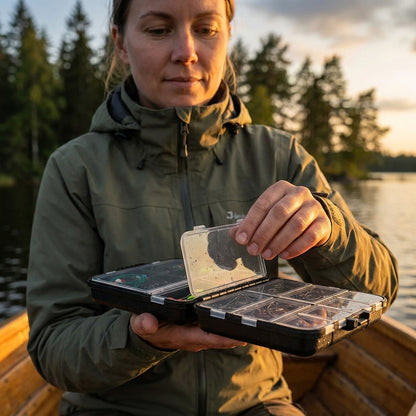 Fiske Startkit Deluxe – 272 delar i praktisk box | Perfekt för Abborre, Gädda & Gös