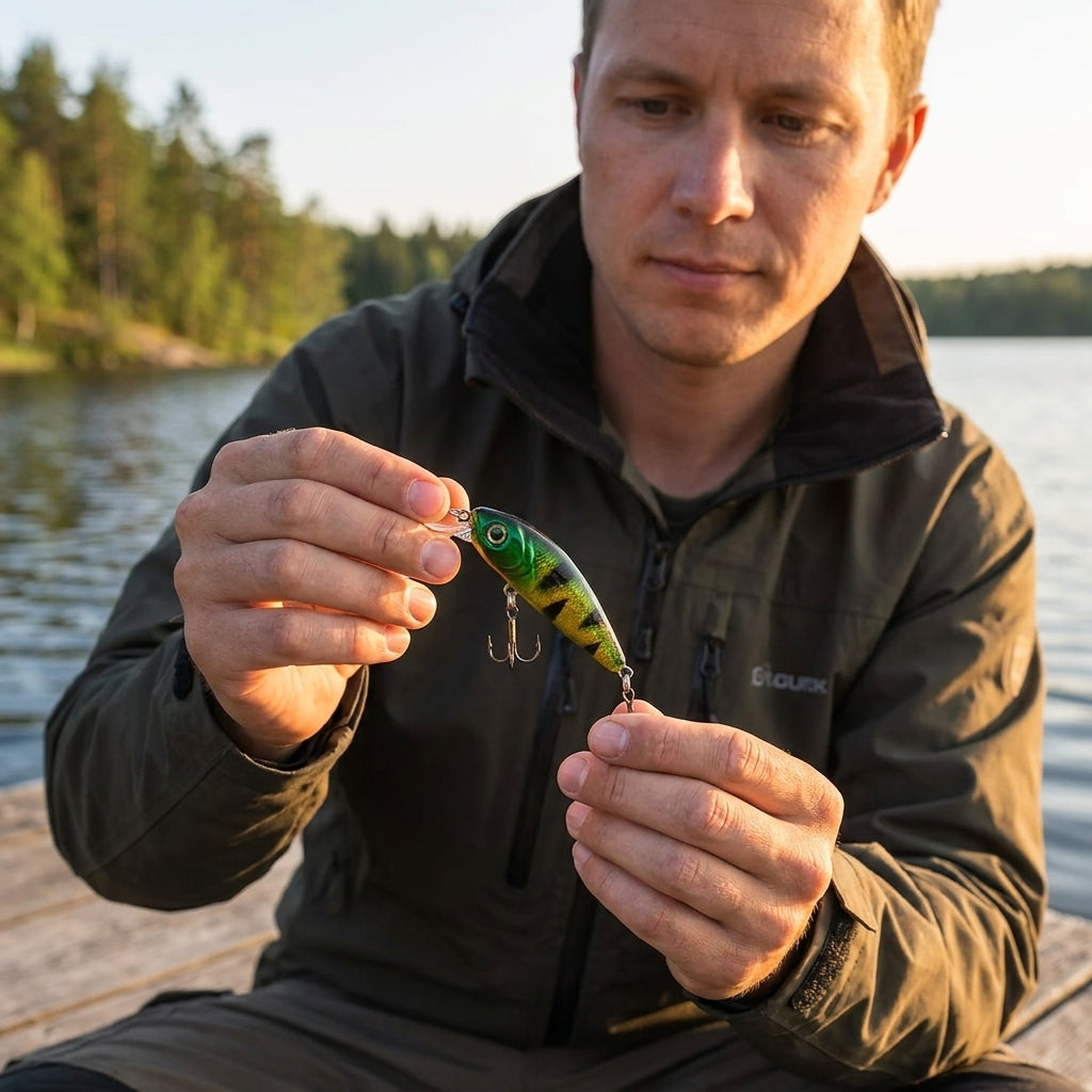 Wobbler Set 4-Pack | Fiskedrag för Abborre, Gädda & Gös