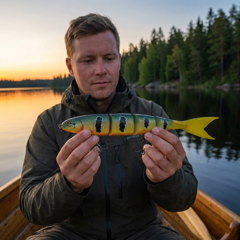Giant Swimbait 170–200mm | Realistiskt Jerkbait för Gös & Gädda