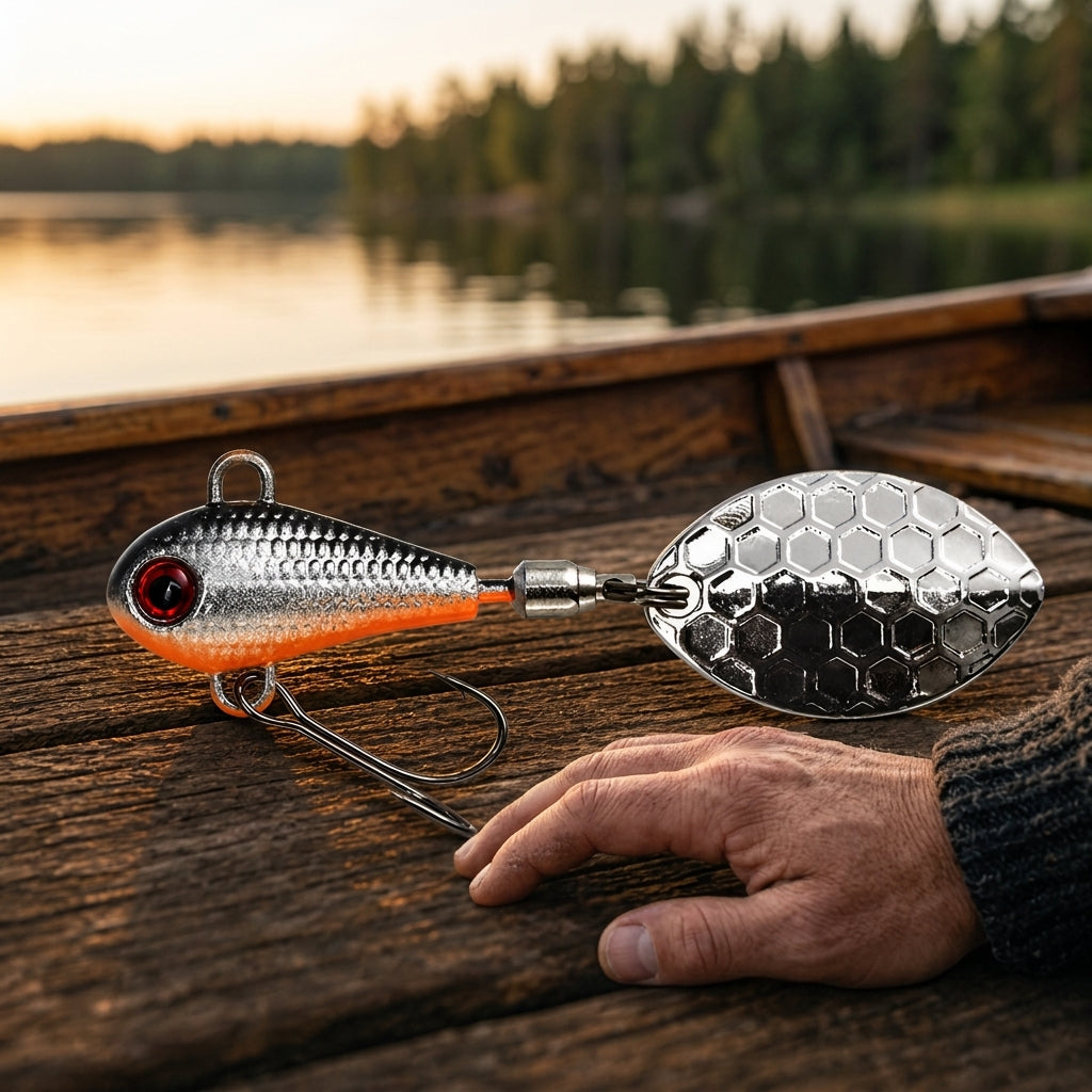 BLUX SpinTail Spinner | Metallbete för Abborre & Gädda