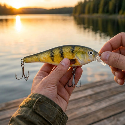 GOBASS™ Wobbler | Jerkbait 80mm – Realistisk & Huggsäker