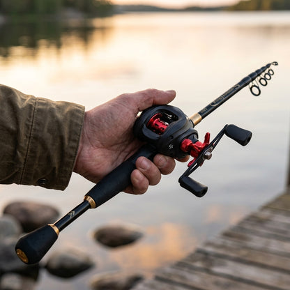 Sougayilang Telescopic Casting Fishing Combo