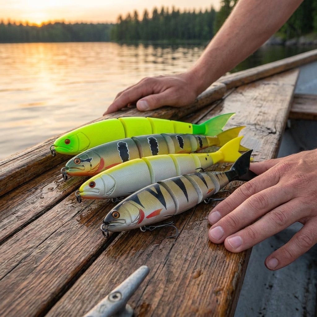 Giant Swimbait 170–200mm | Realistiskt Jerkbait för Gös & Gädda