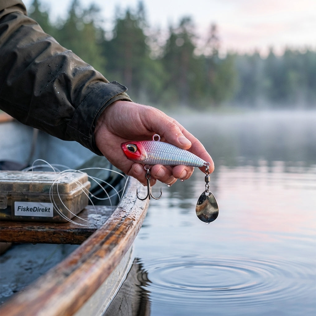 WALK FISH Roterande stjärtmetall VIB